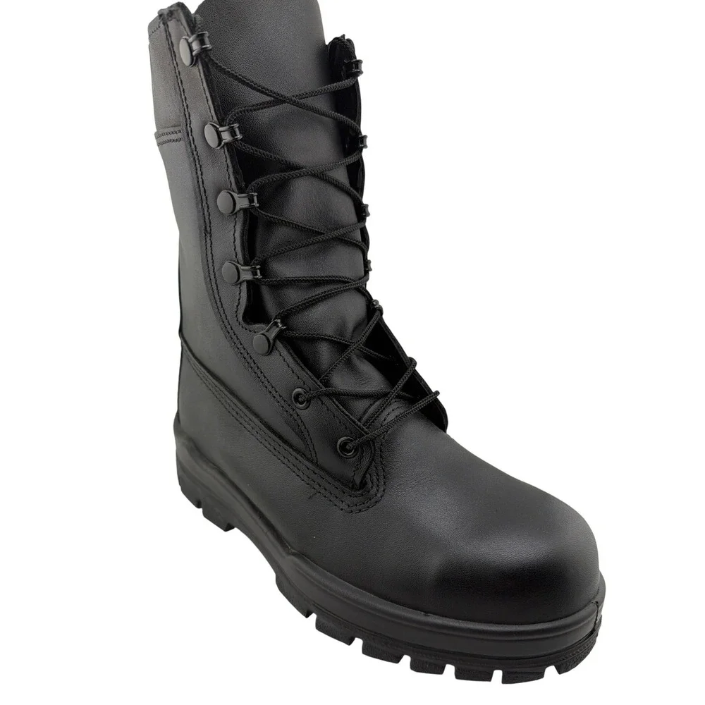 Bates Tactical Boots Mens 7.5 XW Black Excellent DuraShocks Vibram EH Safety Toe